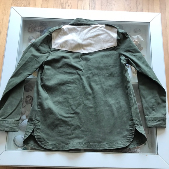 Rip Curl Dark Green Button Up - Picture 4 of 4